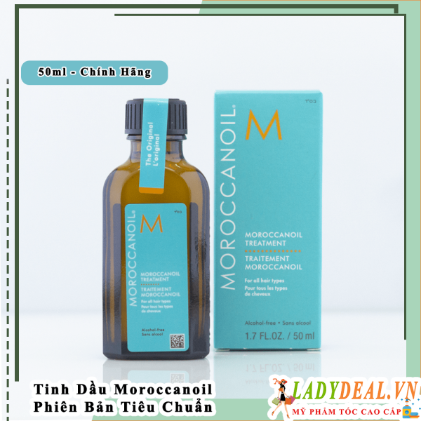 Tinh dầu dưỡng tóc Moroccanoil Treatment Orginal Tiêu Chuẩn | Chính Hãng - 50ml